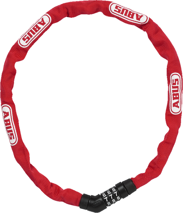 Ključavnica ABUS STEEL-O-CHAIN™ 4804C/75 red