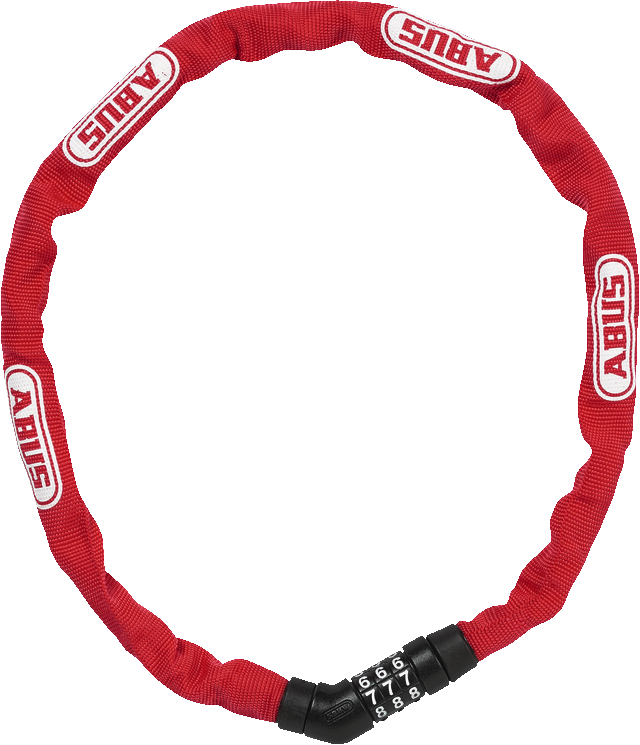 Ključavnica ABUS STEEL-O-CHAIN™ 4804C/75 red