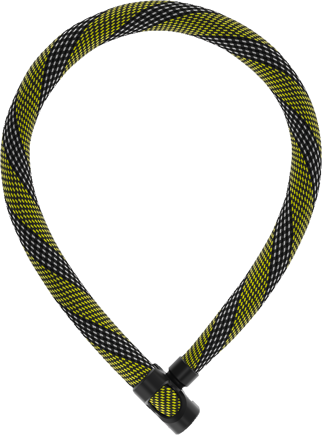 Ključavnica ABUS IVERA CHAIN 7210/110 racing yellow