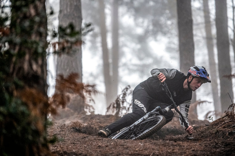 Marin Alpine Trail C2 carbon full suspension MTB in action